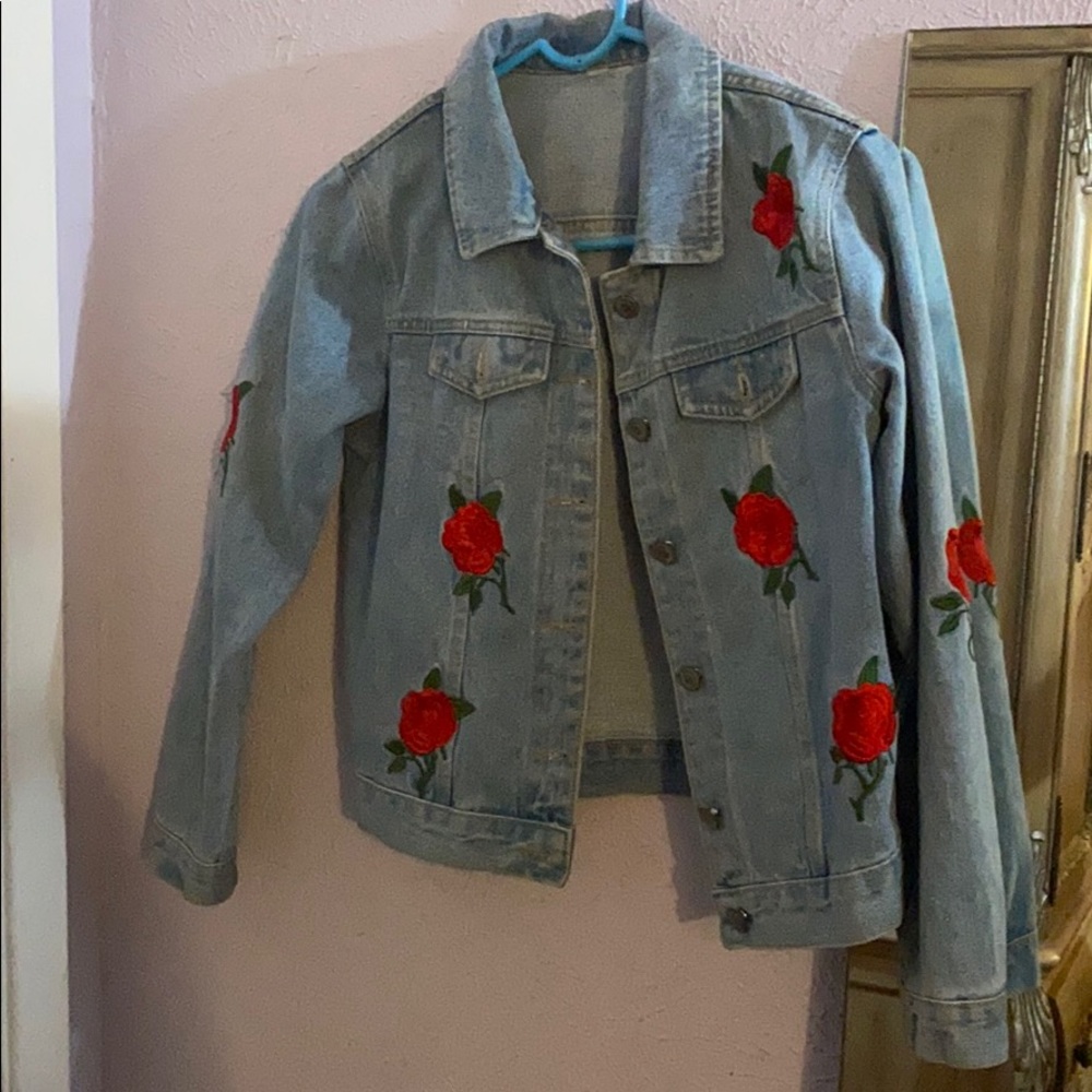 Light denim jacket